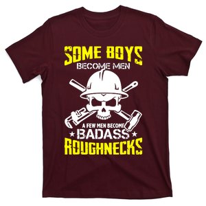 Oil Rig Worker Badass Roughneck Oilfield Worker Driller T-Shirt