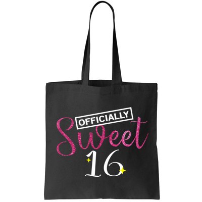 Officially Sweet 16 | Sixteenth Birthday Teen Girl Gift Bag