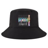 Officially Senior 2025 My Last First Day Class Of 25 Tie Dye Cool Comfort Performance Bucket Hat