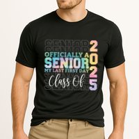 Officially Senior 2025 My Last First Day Class Of 25 Tie Dye Performance Shirt