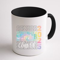 Officially Senior 2025 My Last First Day Class Of 25 Tie Dye Mug