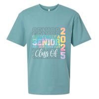Officially Senior 2025 My Last First Day Class Of 25 Tie Dye Sueded Cloud Jersey T-Shirt