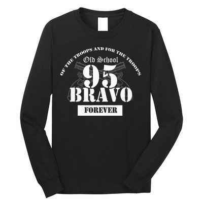 Old School 95 Bravo Military Police Long Sleeve Shirt