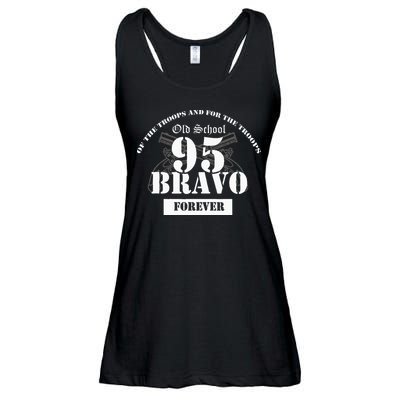 Old School 95 Bravo Military Police Ladies Essential Flowy Tank
