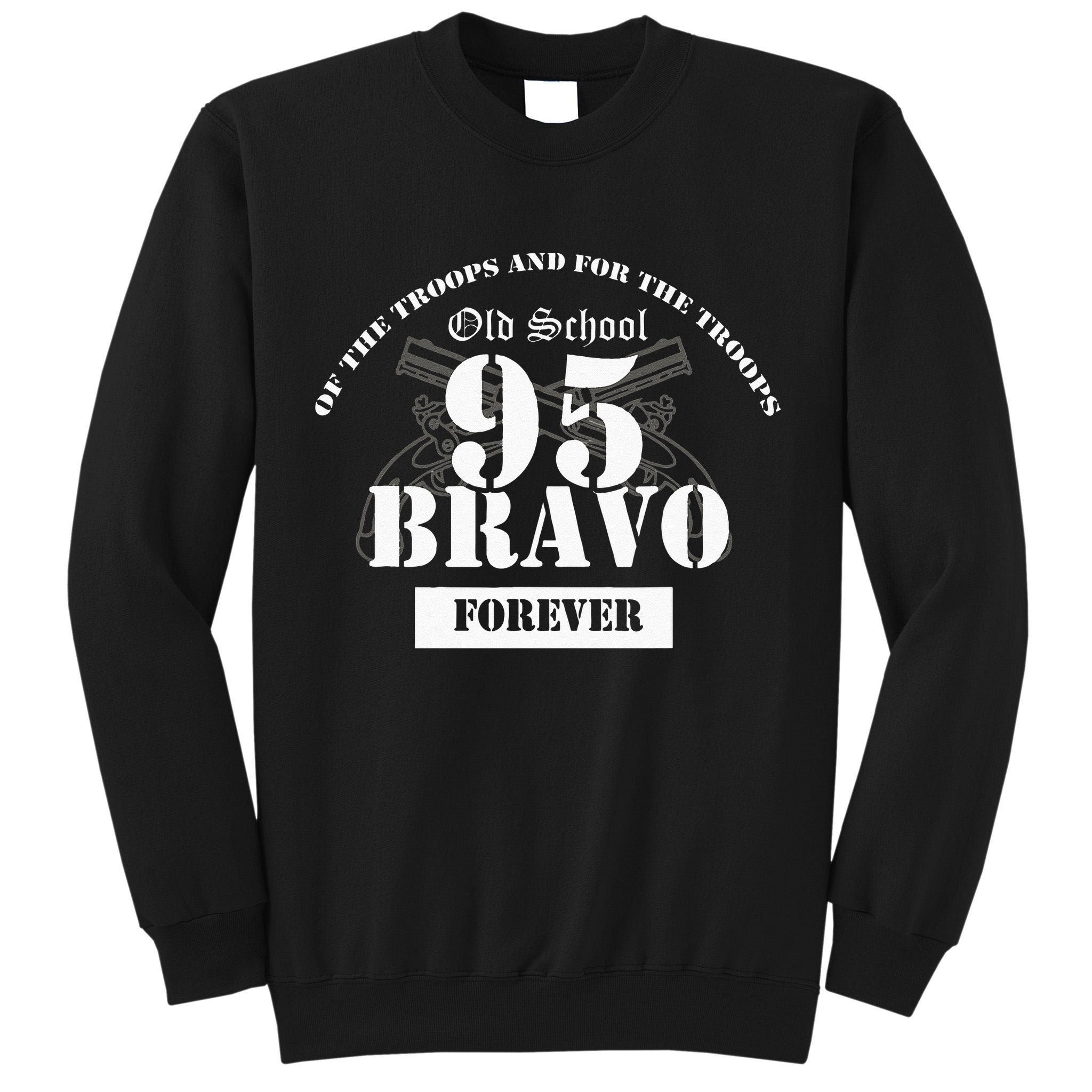 Old School 95 Bravo Military Police Tall Sweatshirt