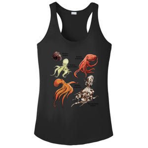 Octopus Sea Animals Species Ladies PosiCharge Competitor Racerback Tank