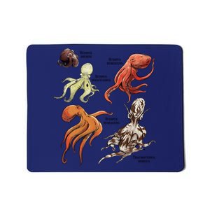 Octopus Sea Animals Species Mousepad