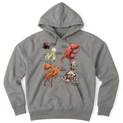 Octopus Sea Animals Species Hoodie