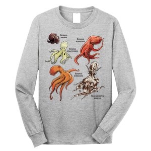 Octopus Sea Animals Species Long Sleeve Shirt