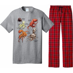 Octopus Sea Animals Species Pajama Set