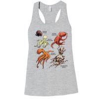 Octopus Sea Animals Species Women's Racerback Tank