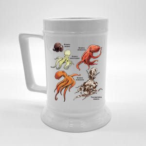 Octopus Sea Animals Species Beer Stein