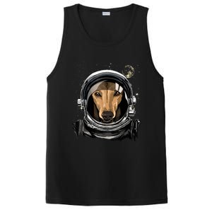 Outer Space Astronaut Italian Greyhound Dog Lover Astronomy PosiCharge Competitor Tank