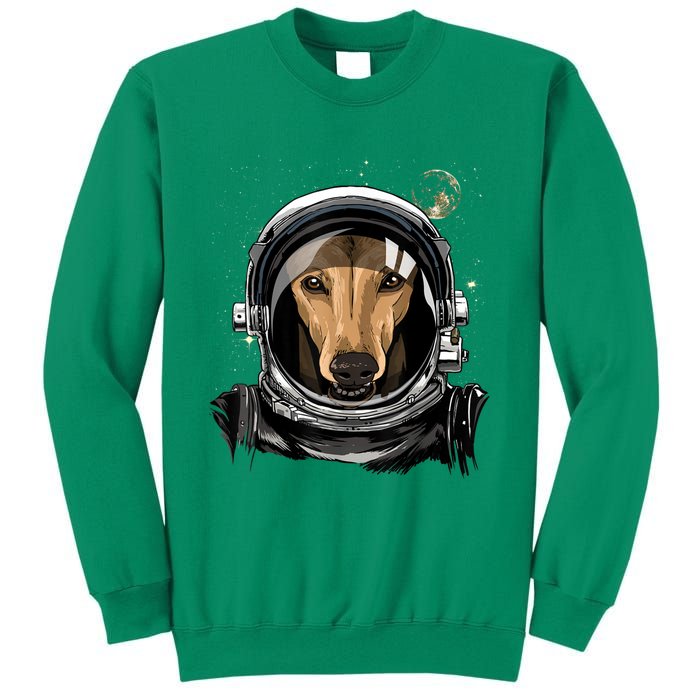 Outer Space Astronaut Italian Greyhound Dog Lover Astronomy Sweatshirt