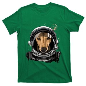 Outer Space Astronaut Italian Greyhound Dog Lover Astronomy T-Shirt