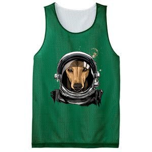 Outer Space Astronaut Italian Greyhound Dog Lover Astronomy Mesh Reversible Basketball Jersey Tank