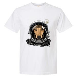 Outer Space Astronaut Italian Greyhound Dog Lover Astronomy Garment-Dyed Heavyweight T-Shirt