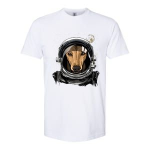 Outer Space Astronaut Italian Greyhound Dog Lover Astronomy Softstyle CVC T-Shirt