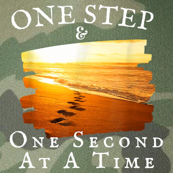 One Step And One Second At A Time Faith In God Legacy Tie Dye Trucker Hat