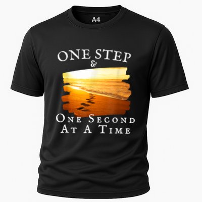 One Step And One Second At A Time Faith In God Performance Shirt
