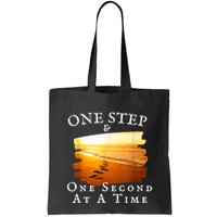 One Step And One Second At A Time Faith In God Bag