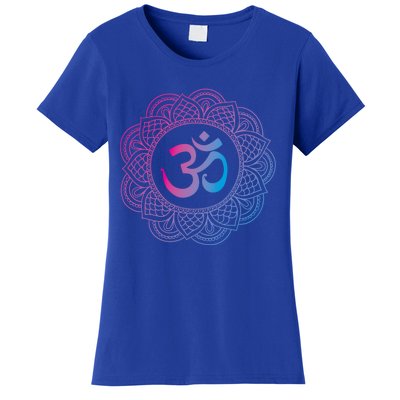 Om Symbol Aum Ohm Hindu Dala Yoga Meditation Namaste Gift Women's T-Shirt