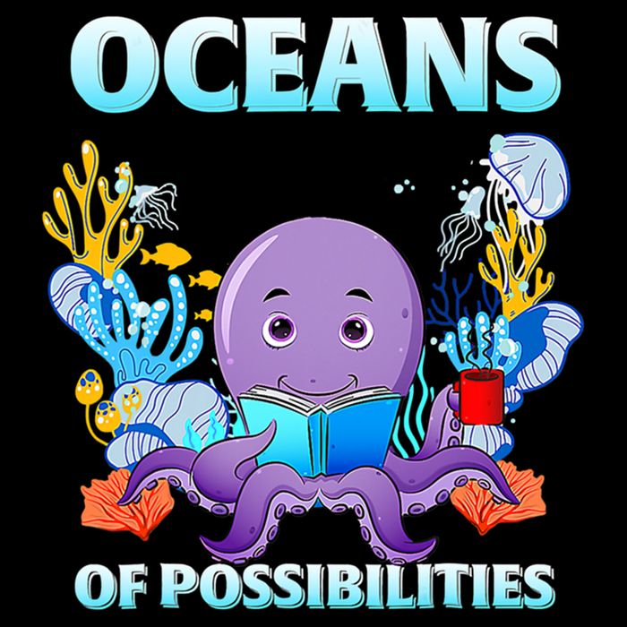 Octopus Sea Animal Summer Reading Oceans Of Possibilities Gift City Backpack