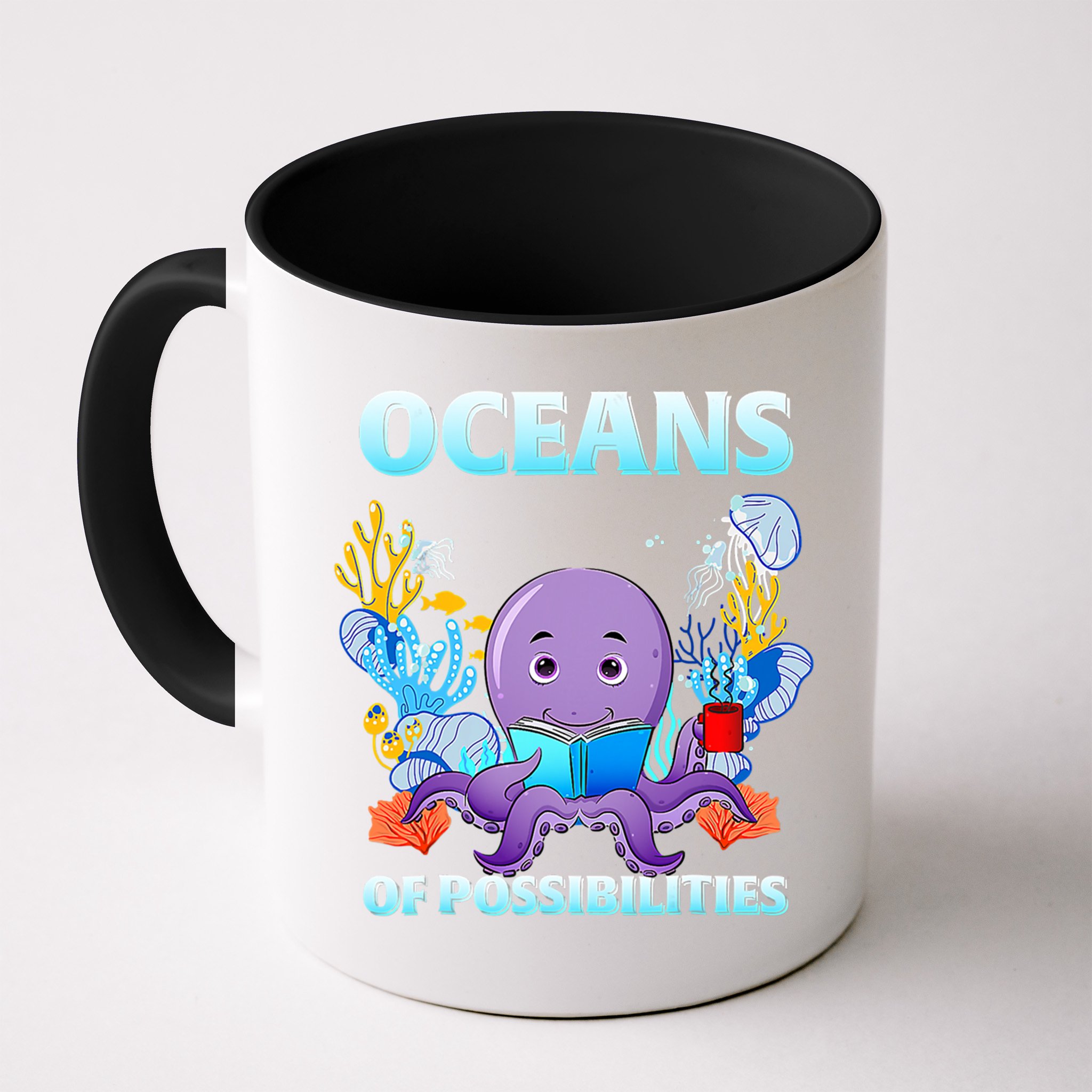 Octopus Sea Animal Summer Reading Oceans Of Possibilities Gift Mug