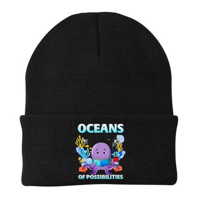 Octopus Sea Animal Summer Reading Oceans Of Possibilities Gift Beanie