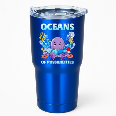 Octopus Sea Animal Summer Reading Oceans Of Possibilities Gift Tumbler