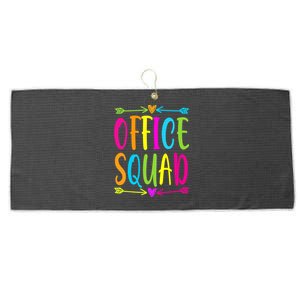 Office Squad Administrative Assistant Admin School Secretary Large Microfiber Waffle Golf Towel