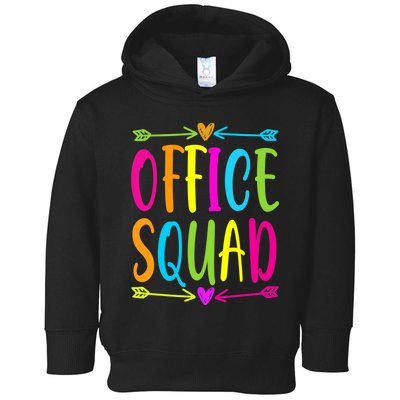 Office Squad Administrative Assistant Admin School Secretary Toddler Hoodie