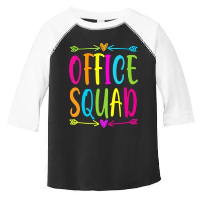 Office Squad Administrative Assistant Admin School Secretary Toddler Fine Jersey T-Shirt