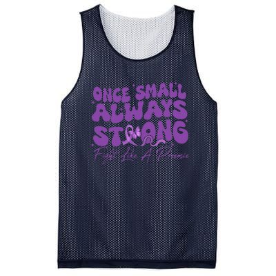 Once Small Always Strong Fight Like A Preemie Prematurity Mesh Reversible Basketball Jersey Tank