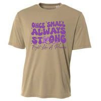 Once Small Always Strong Fight Like A Preemie Prematurity Cooling Performance Crew T-Shirt