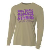 Once Small Always Strong Fight Like A Preemie Prematurity Cooling Performance Long Sleeve Crew