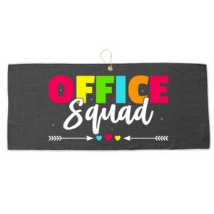 Office Squad Administrative Professionals Day Gift Large Microfiber Waffle Golf Towel