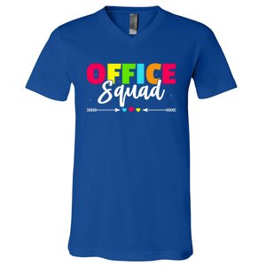 Office Squad Administrative Professionals Day Gift V-Neck T-Shirt