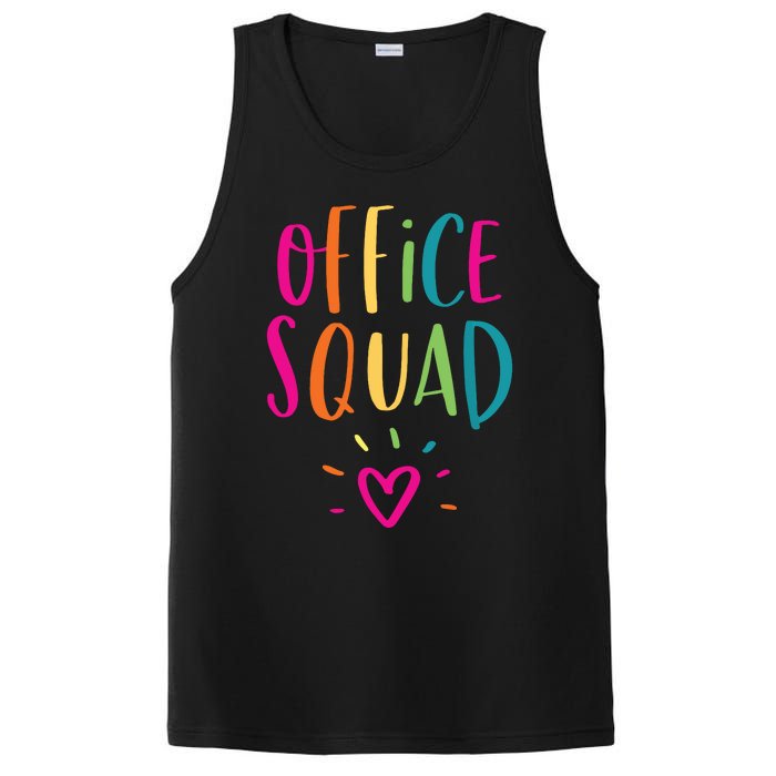 Office Squad Administrative Assistant Gift School Secretary PosiCharge Competitor Tank