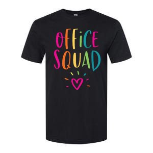 Office Squad Administrative Assistant Gift School Secretary Softstyle CVC T-Shirt