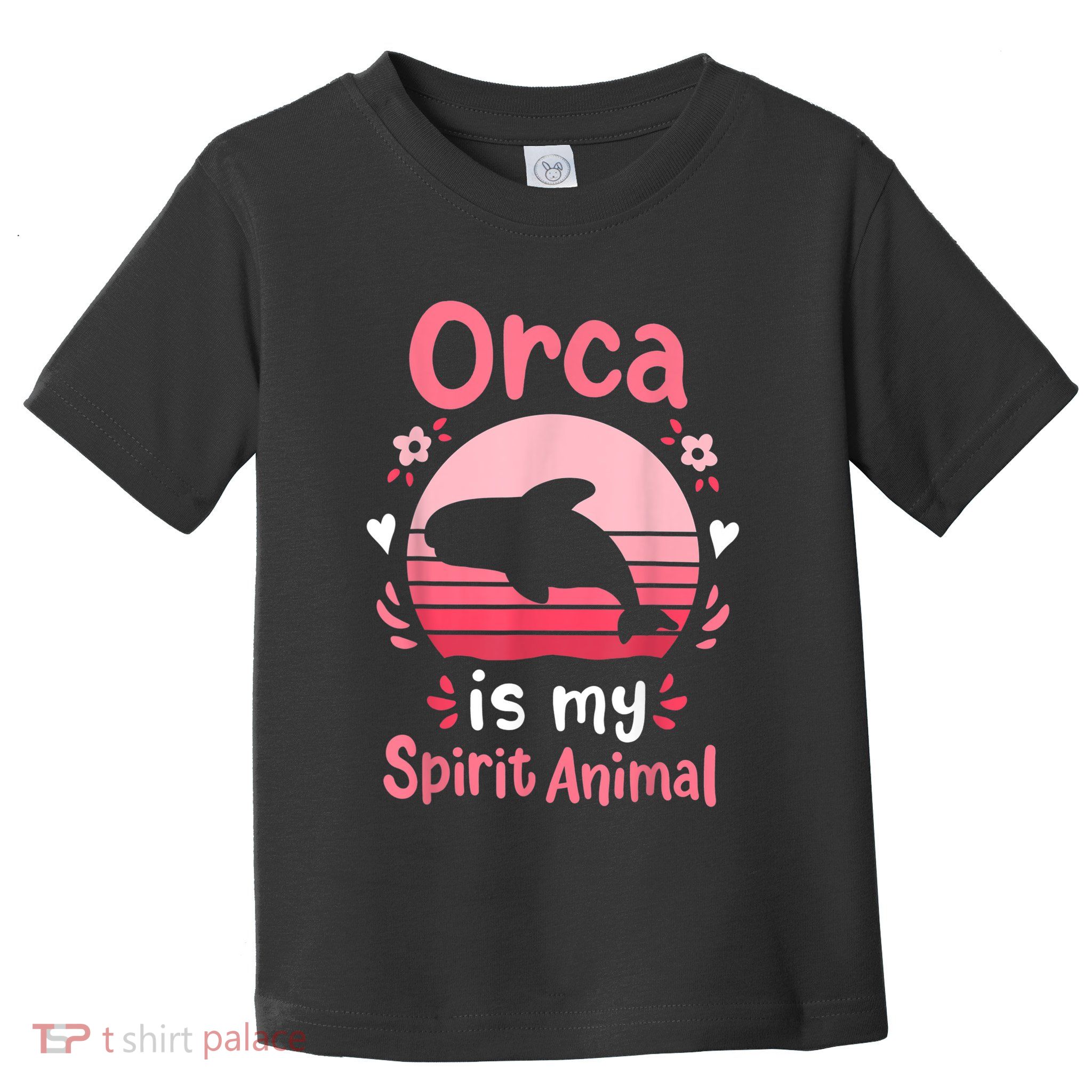 Orca Spirit Animal Toddler T-Shirt