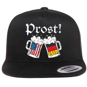 Oktoberfest Shirts American German Flag Beer Prost Flat Bill Trucker Hat