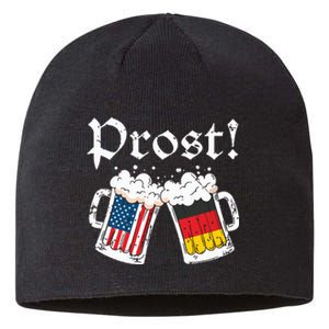 Oktoberfest Shirts American German Flag Beer Prost Sustainable Beanie