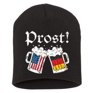 Oktoberfest Shirts American German Flag Beer Prost Short Acrylic Beanie