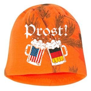 Oktoberfest Shirts American German Flag Beer Prost Kati - Camo Knit Beanie