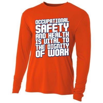 Occupational Safety And Health Is Vital To The Dignity Gift Cooling Performance Long Sleeve Crew