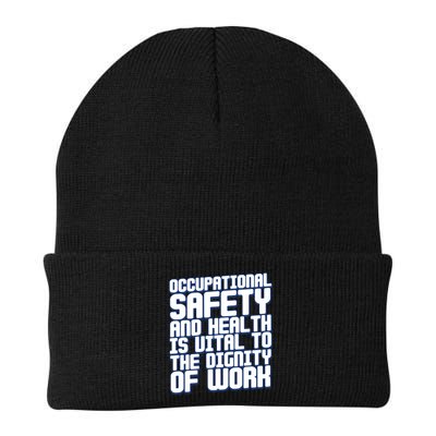 Occupational Safety And Health Is Vital To The Dignity Gift Beanie