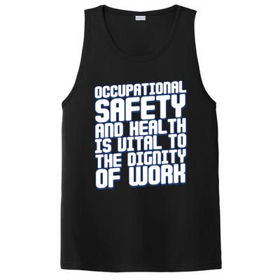 Occupational Safety And Health Is Vital To The Dignity Gift PosiCharge Competitor Tank