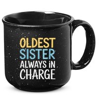 Oldest Sister Always In Charge Oldest Child 15oz Campfire Ceramic Mug