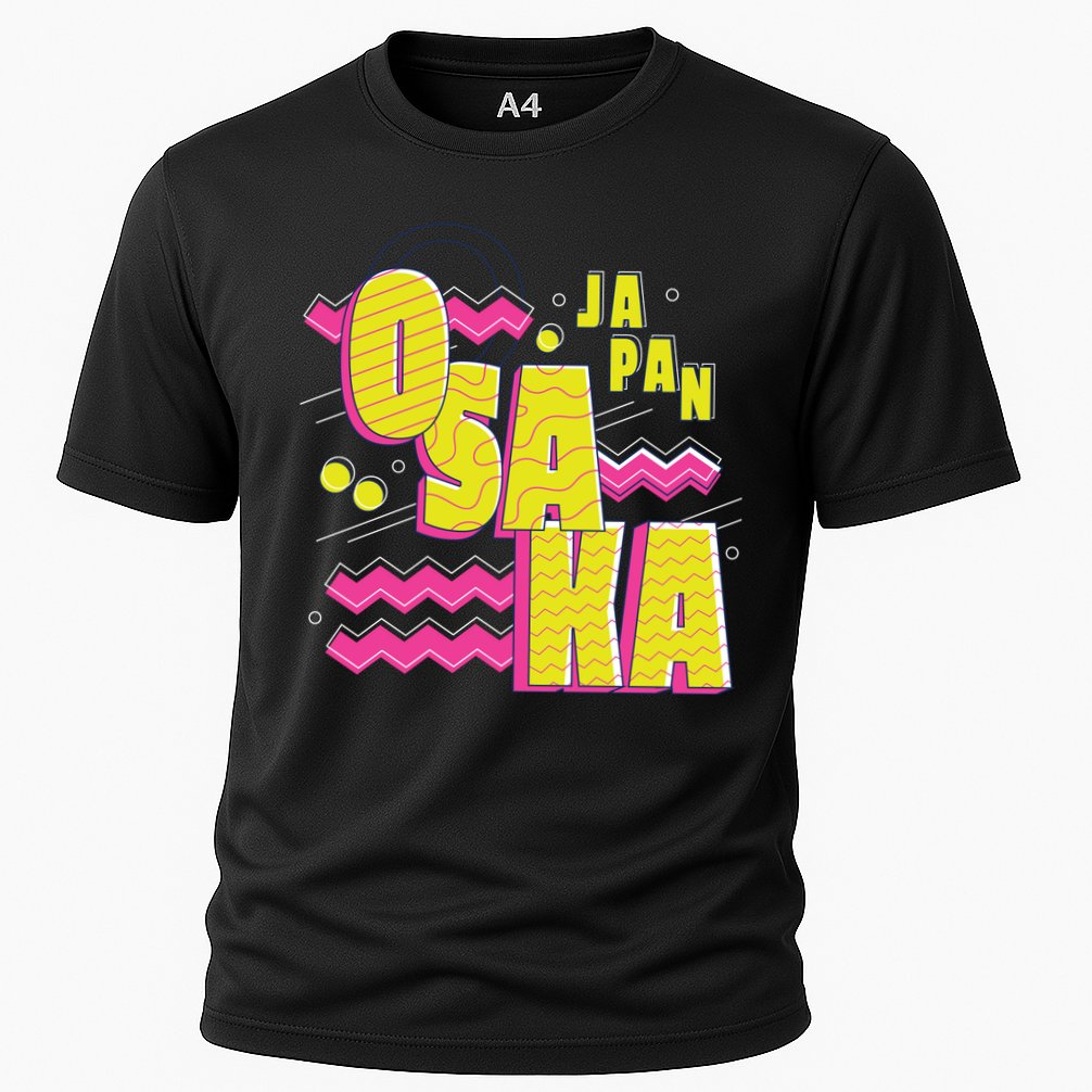 Osaka Japan Cooling Performance Crew T-Shirt